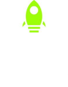 Agencia de marketing digital y diseño con una Imagen iconográfica de cohete despegando