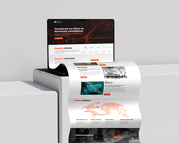 Datalytics Landing
