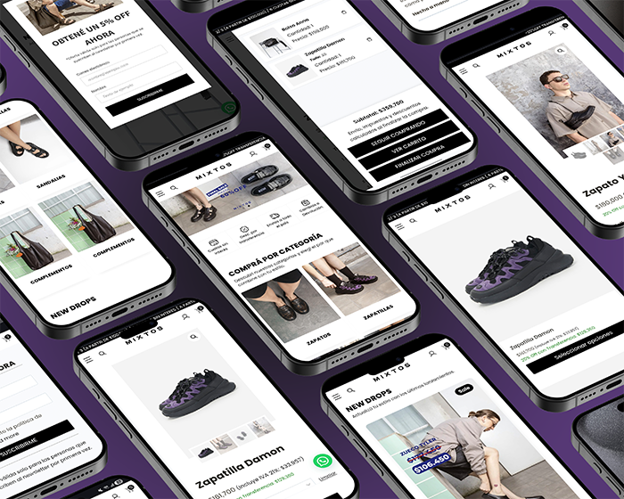 Mixtos mobile UX